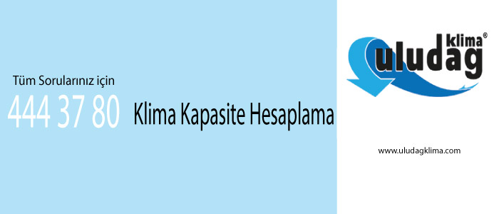 Klima Kapasite Hesaplama