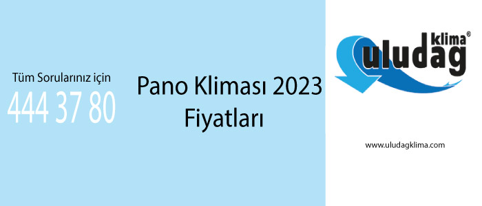 Pano Soğutma Fanları